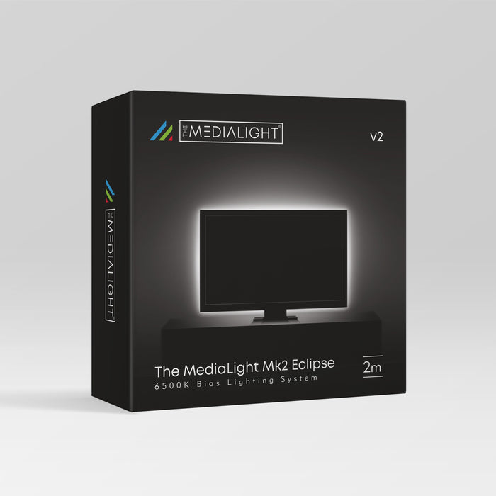 MediaLight Mk2 v2 Eclipse (2024 New Version) For Computer Displays