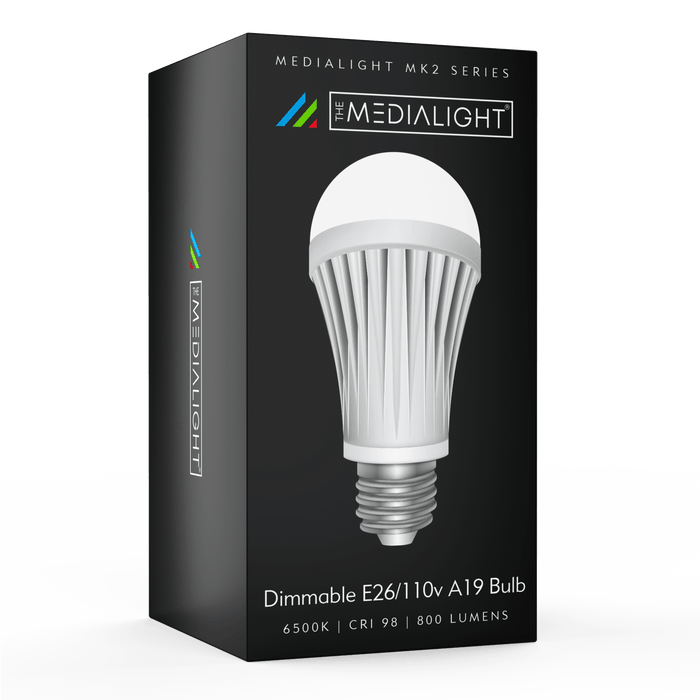 MediaLight Mk2 Dimmable A19 Bulb